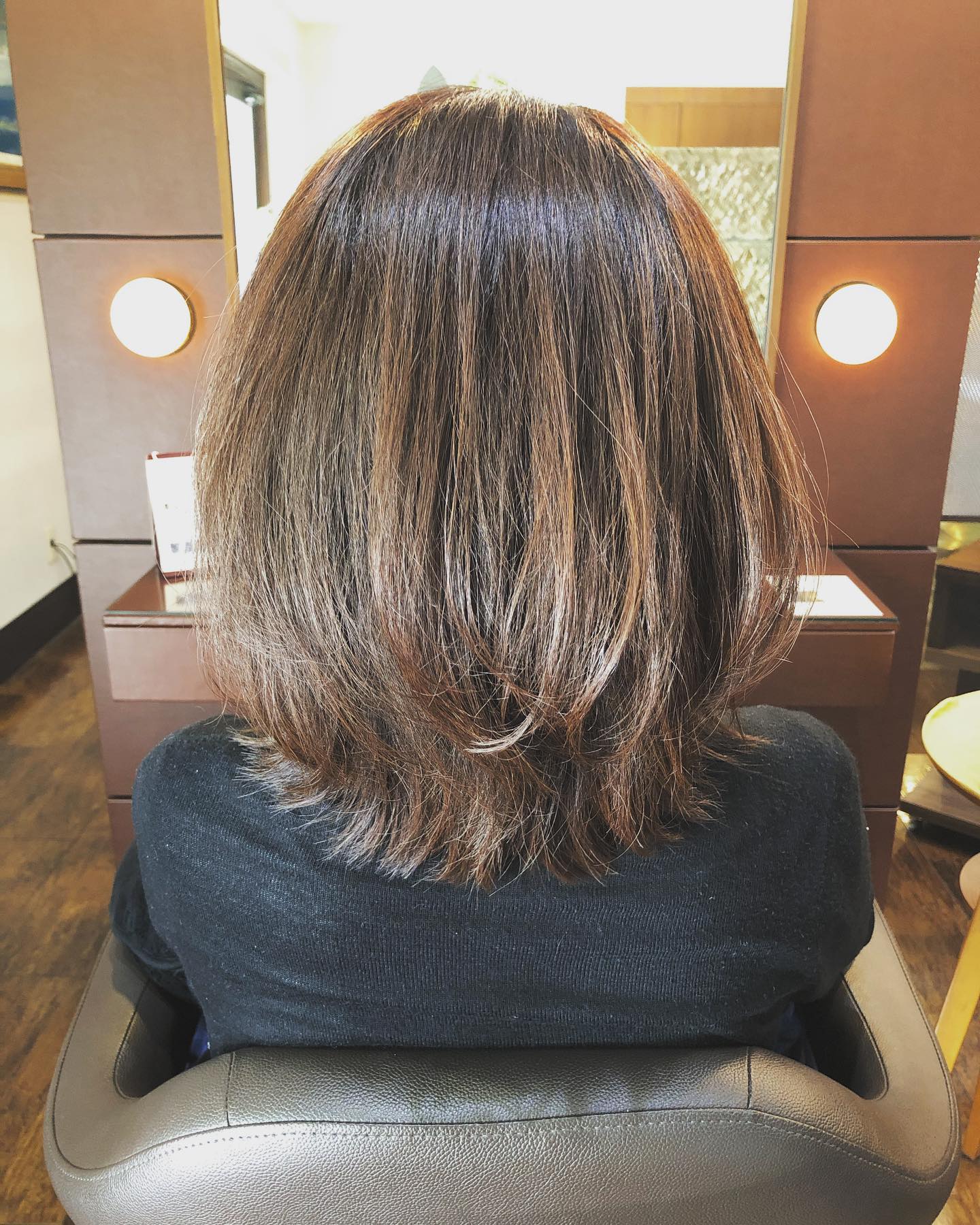 ︎カット&カラー毛先を軽めにナチュラルにハネるスタイルスタイリスト　本間直樹#宇都宮#美容室#宇都宮美容室#trinity#トリニティ#aveda#avedaサロン#avedaカラー#カラー#カット#エイジング#エイジングケア#ヘッドスパ#トリートメント#オーガニック#オーガニックカラー#アジュバン#クラスs#カスイ#ソーマライト#光ケア#ドクタースカルプ#ヘアビューザー#ヘアビューロン#バイオプログラミング#ダイソン#エアラップ#サイエンスアクア#髪質改善